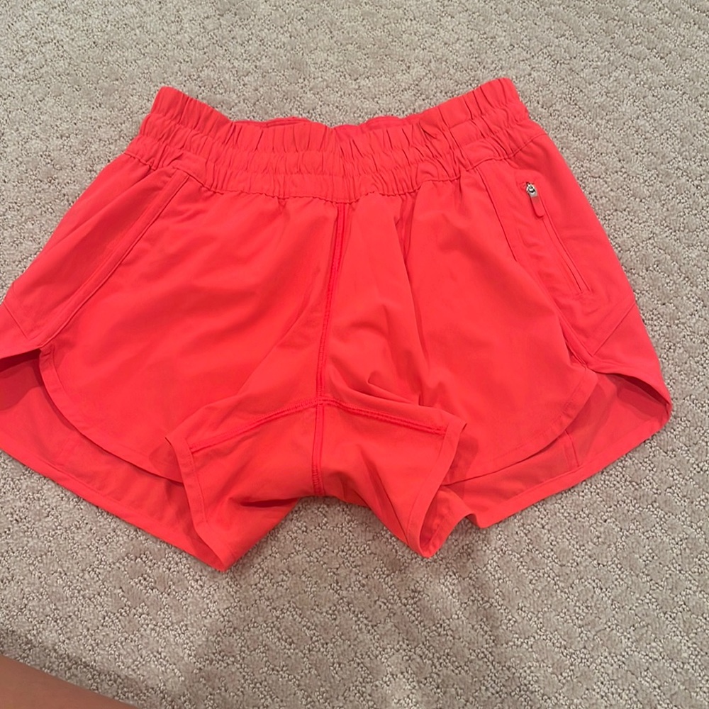 Lululemon hot pink shorts